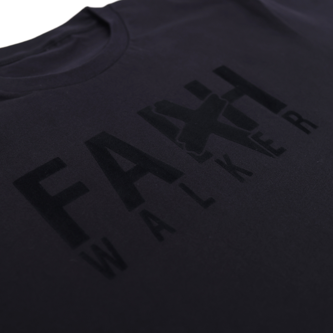 Faith Walker Tee Black-on Black