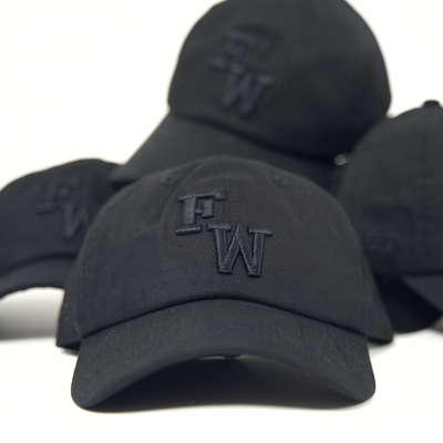 Black on Black FW Dad Hat